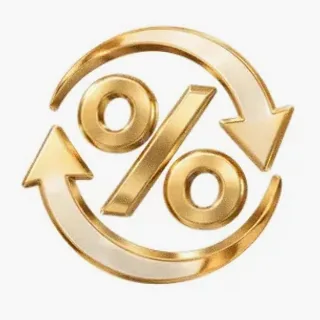 Percent cycle icon — GQbet