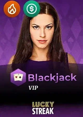 Blackjack VIP live game cover