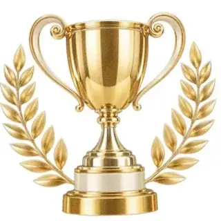 Gold trophy cup — GQbet