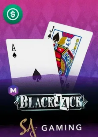 M Blackjack live game cover