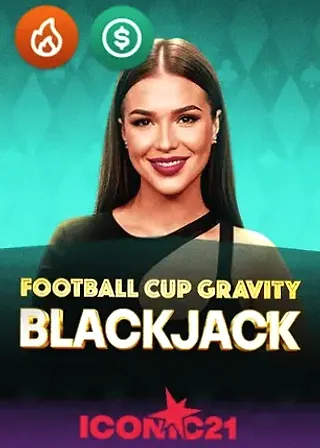 Football Cup Gravity Blackjack live game cover