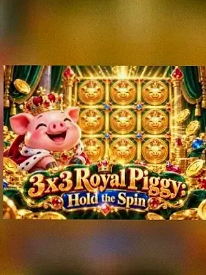 3x3 Royal Piggy: Hold the Spin at GQbet