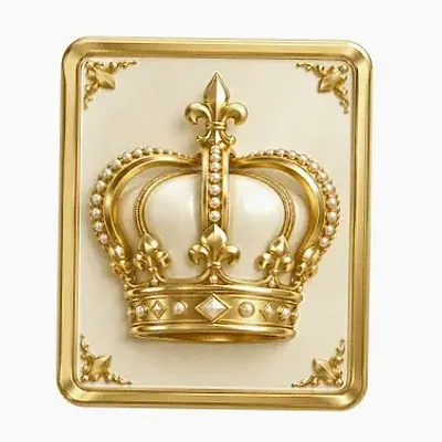 Crown emblem card — GQbet