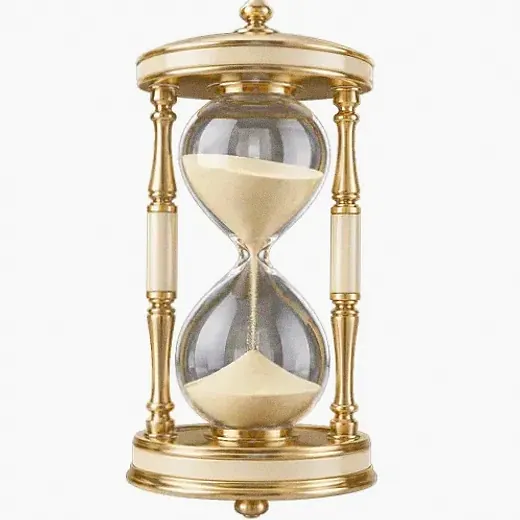 Ornate hourglass — GQbet