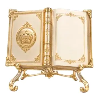 Ornate open book — GQbet
